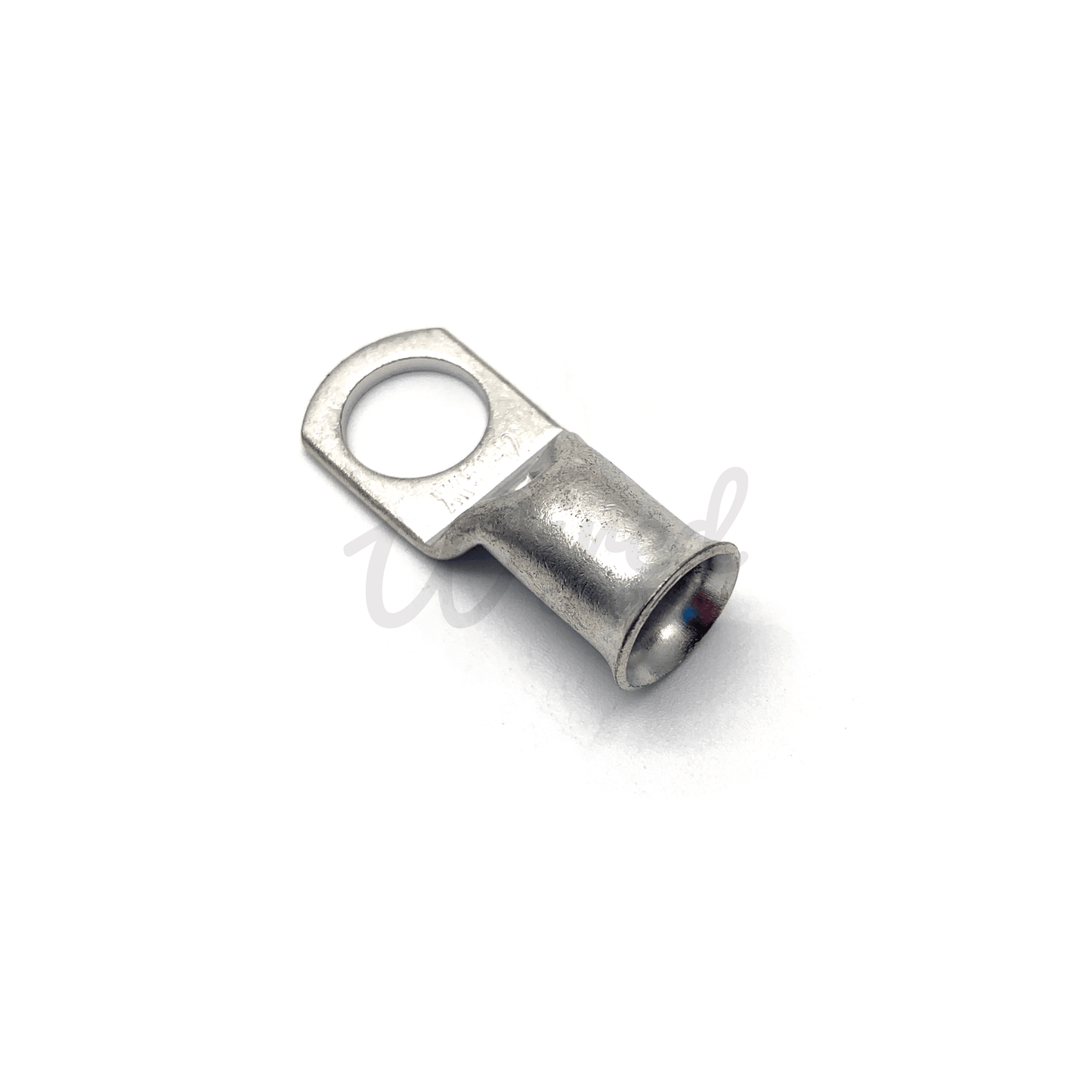 10 Pack - Copper Tube Crimp Ring Terminals 50mm² Cable Entry - 6mm/8mm/10mm/12mm Hole - Wired Campers Limited