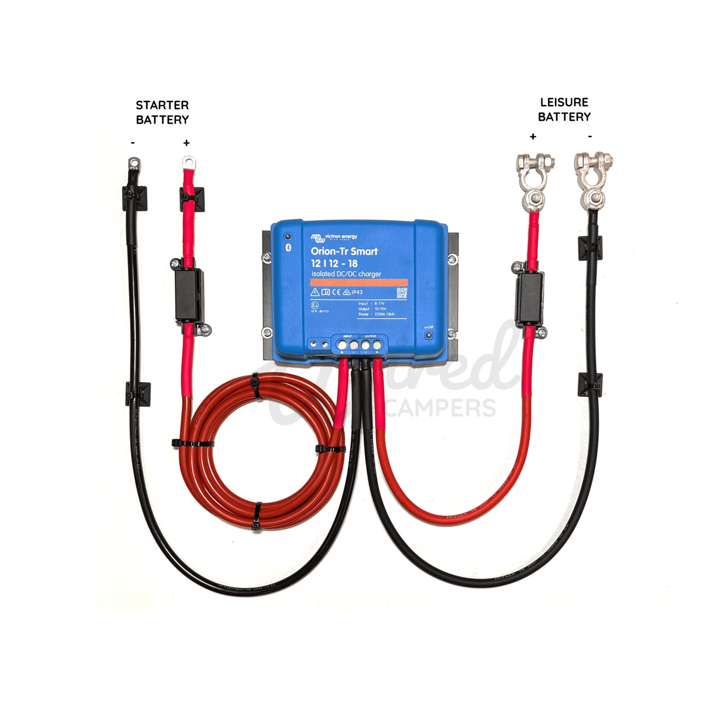 1M/3M/5M Victron Orion - Tr Smart DC - DC 12/12 18A DC - DC Charger Kit - Wired Campers Limited