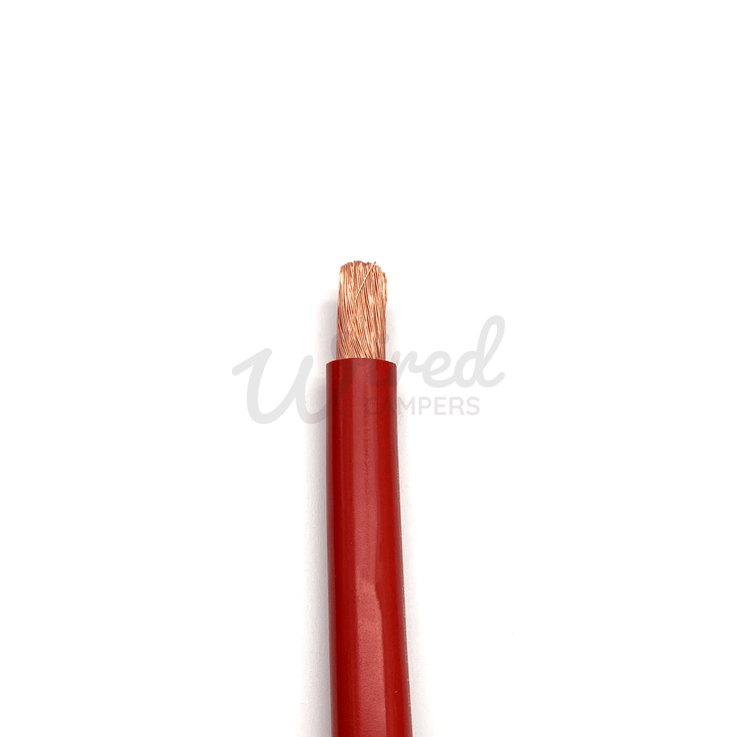 1M/3M/5M/10M - 95mm² 500A Hi - Flex Battery/Welding/Inverter Flexible Cable - Red Positive - Wired Campers Limited