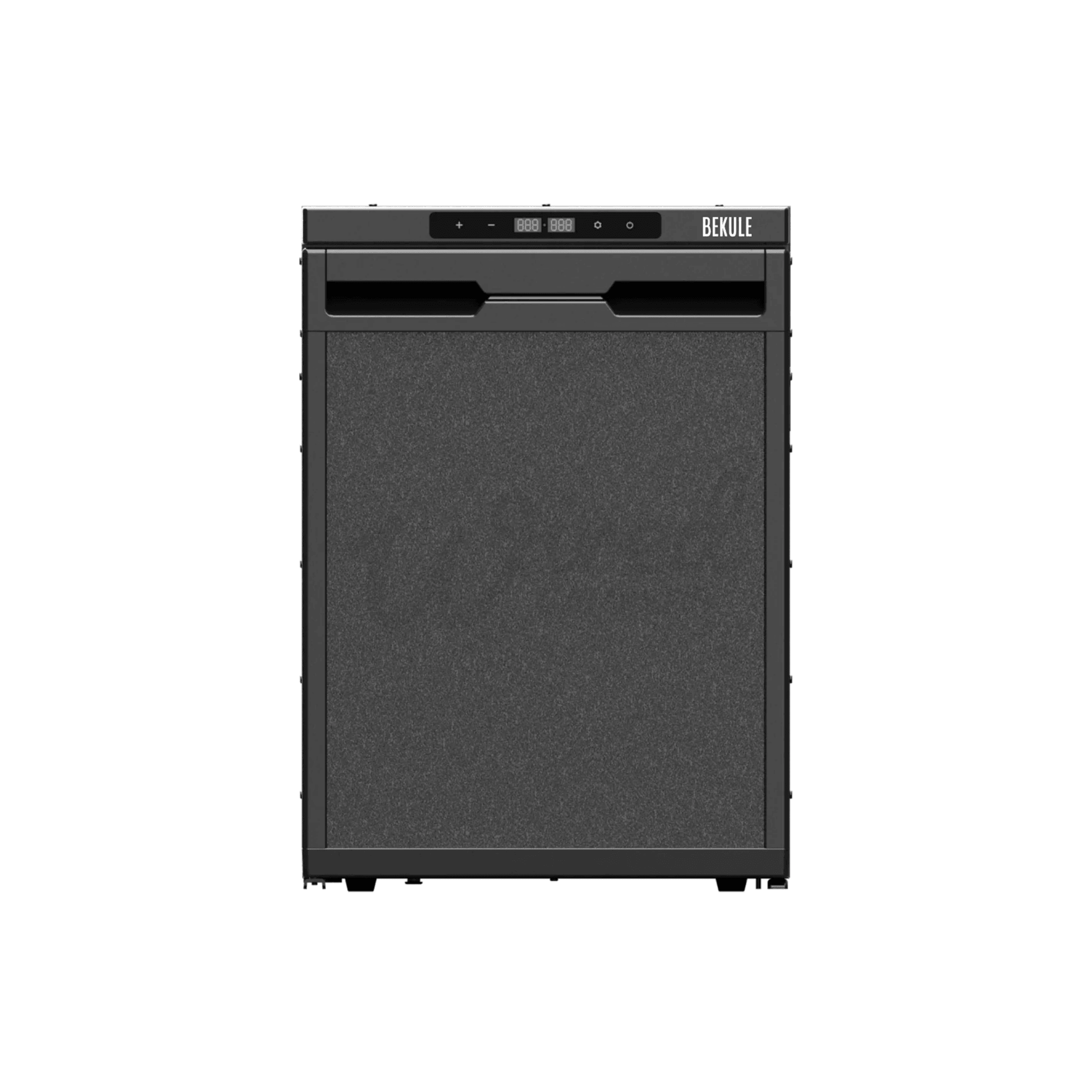 BEKULE BK50X - B - 12V/24V DC LG Compressor Camper Van Fridge Freezer 43.7L - Black - Wired Campers Limited