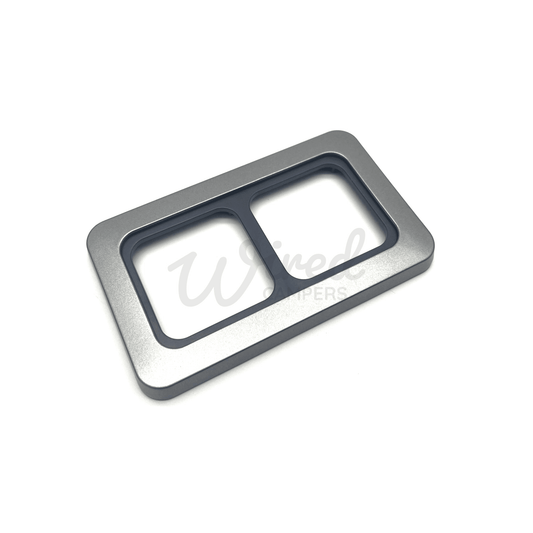 C Line Two Module Gunmetal Grey Plastic Inner & Outer Trim Frame - Wired Campers Limited