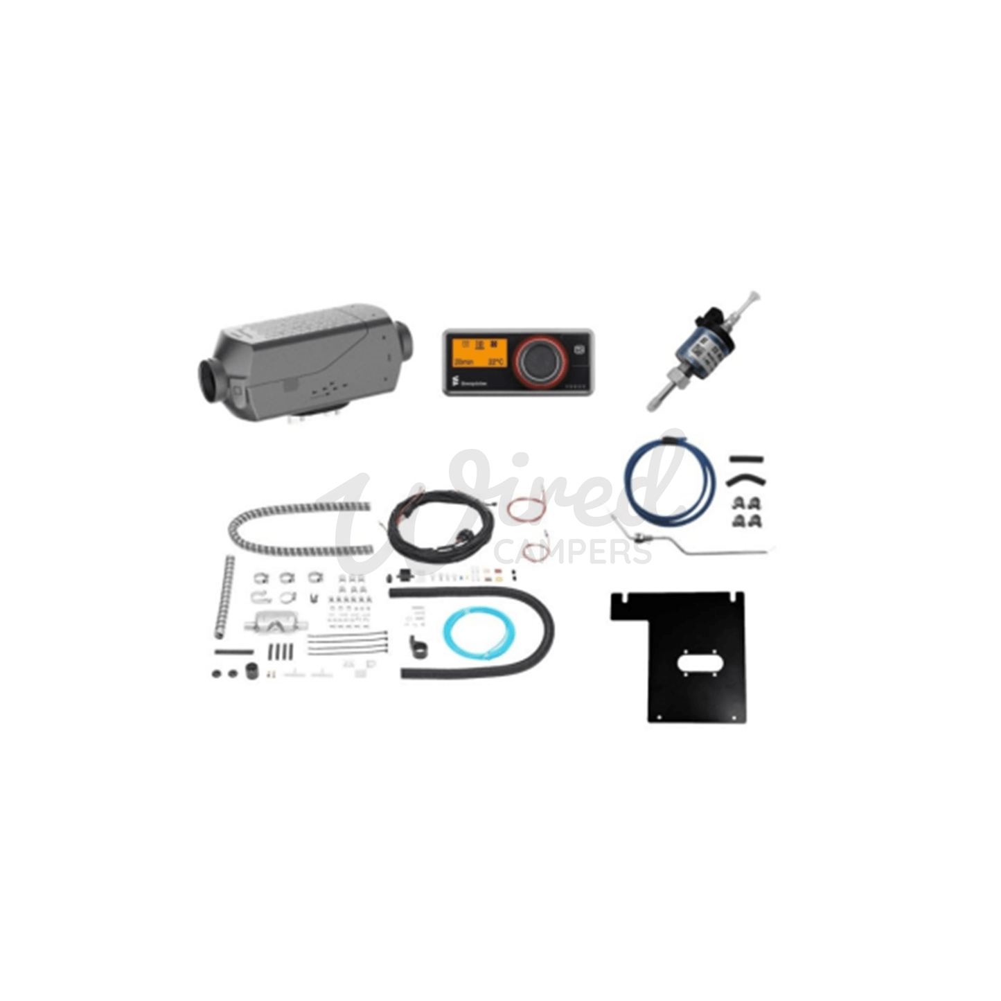 Eberspacher AS3 D2L External Camper Van Diesel Heater Kit - Ford Transit Custom - Wired Campers Limited