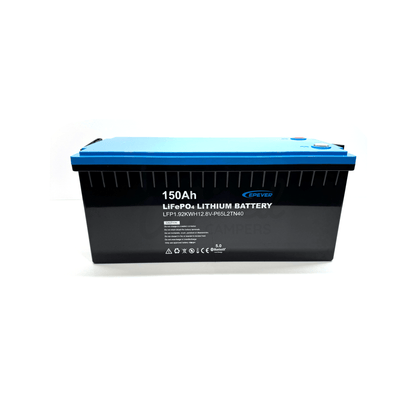 EPEVER 12V 150AH (1980WH) Heated Lithium LiFePO4 Leisure Battery W/Bluetooth - Wired Campers Limited