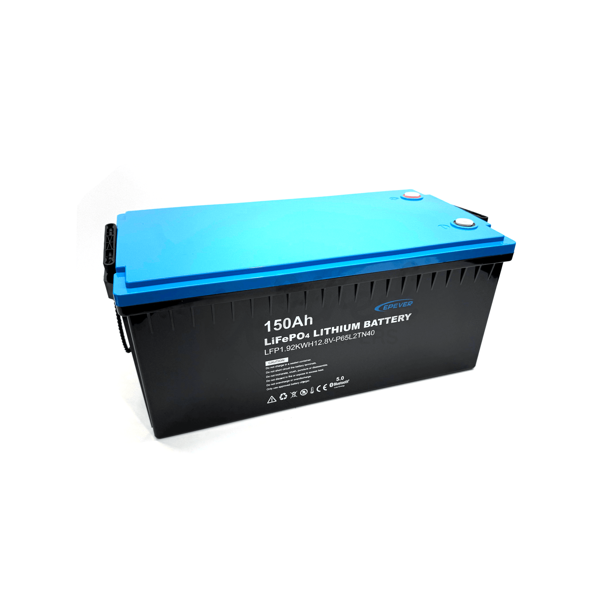 EPEVER 12V 150AH (1980WH) Heated Lithium LiFePO4 Leisure Battery W/Bluetooth - Wired Campers Limited