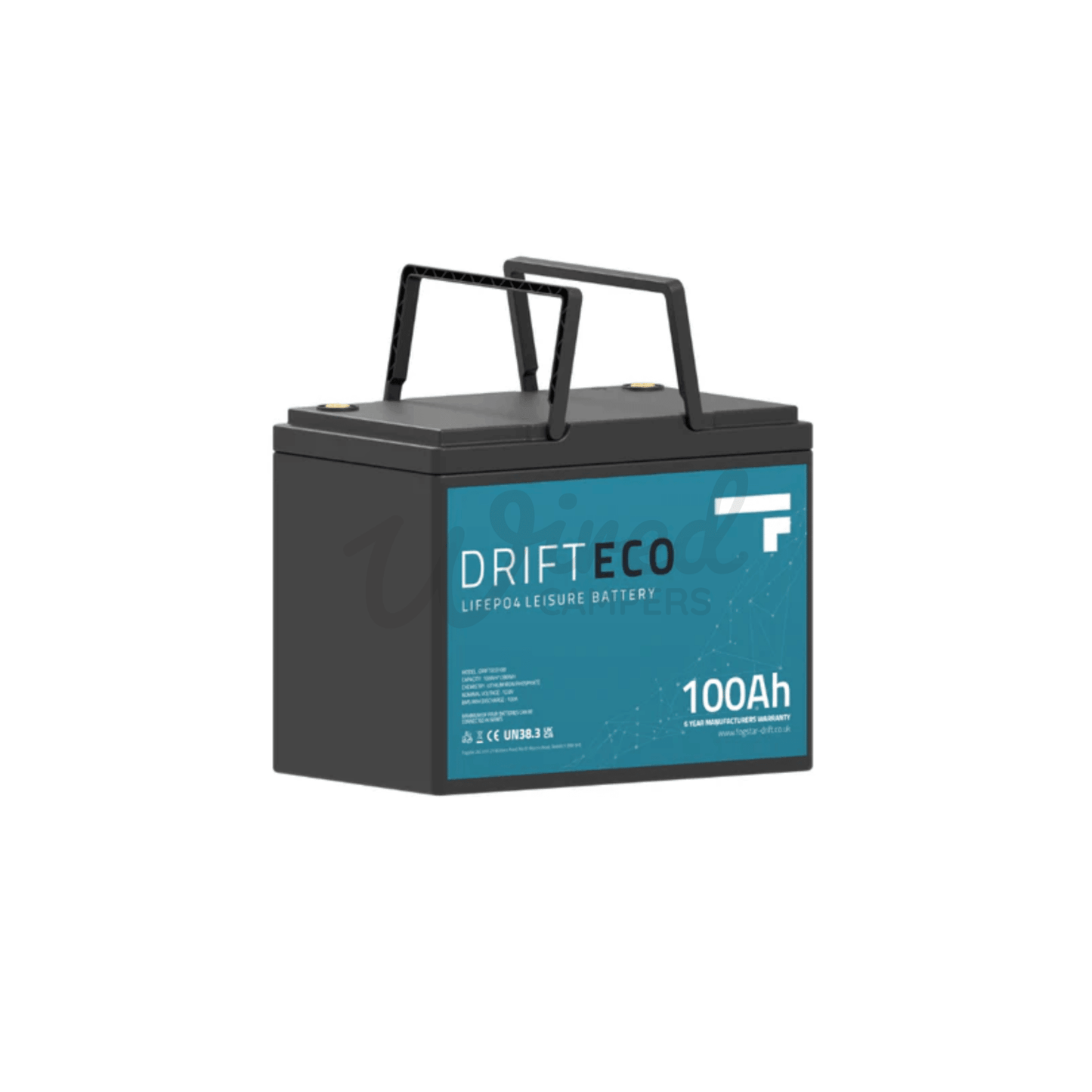 Fogstar Drift ECO 12V 100AH Lithium LiFePO4 Leisure Battery - Wired Campers Limited