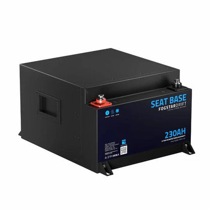 Fogstar Drift Seat Base 12V 230AH Heated Lithium LiFePO4 Leisure Battery W/Bluetooth - Wired Campers Limited