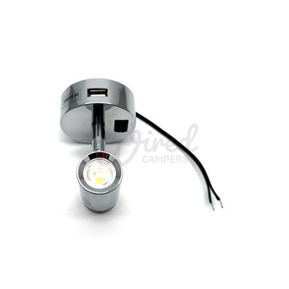 Luces de techo LED SMD de color blanco cálido conectables de 12 V CC - Montaje empotrado