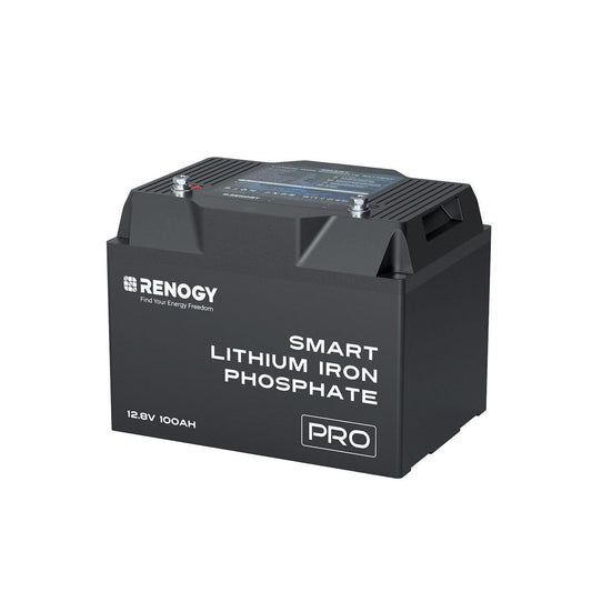 RENOGY 12V 100AH PRO Deep Cycle Lithium Leisure Battery With Bluetooth & Heating - Wired Campers Limited