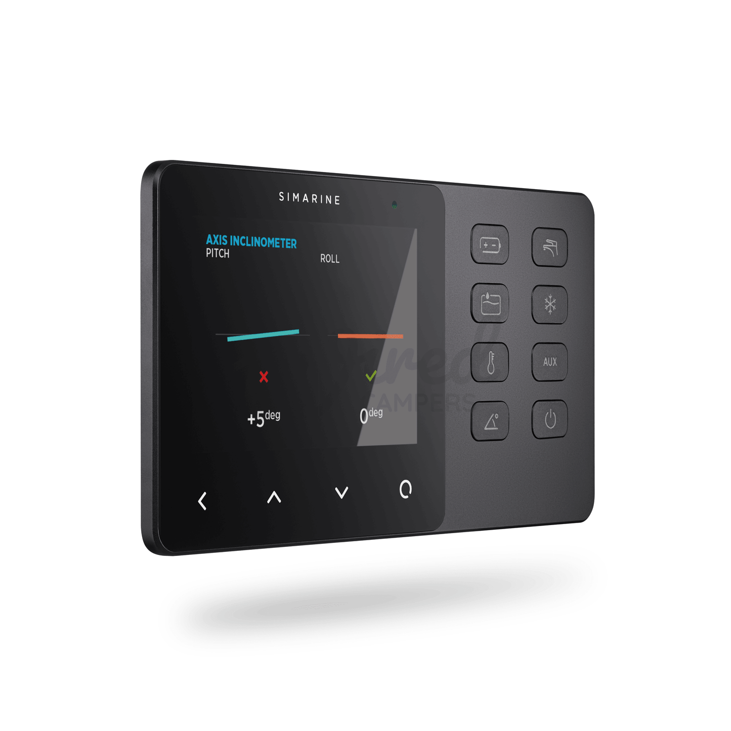 Simarine VIA Camper Van Control Panel & Battery Monitor With 12V PDU - Wired Campers Limited