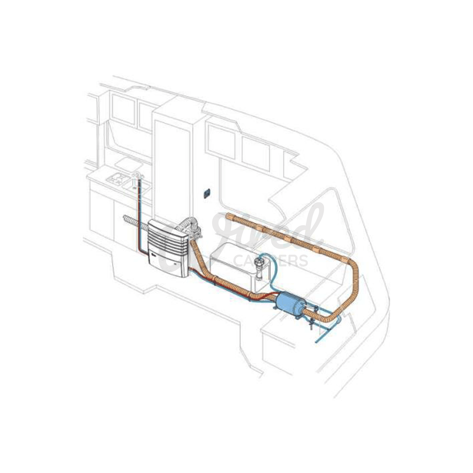 Truma Therme TT2 5 Litre Hot Water Heater 230V - Wired Campers Limited