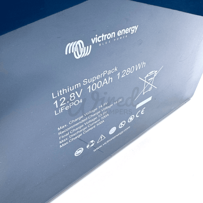 Victron Energy 100AH 12.8V High Current Lithium SuperPack Battery - Wired Campers Limited