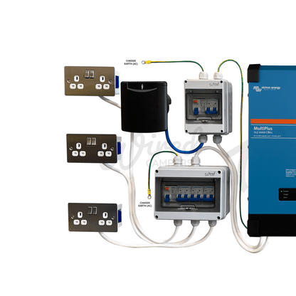 Victron Energy Mains 2000VA Off Grid Kit With Orion & SmartSolar - Multiplus 12/2000/80 - Wired Campers Limited