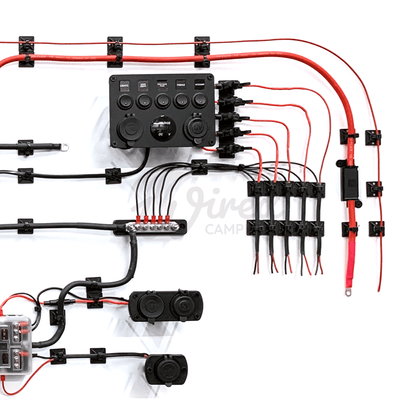 Wired Campers 20A DC - DC & 12V Accessory Complete Camper Van Kit - Wired Campers Limited