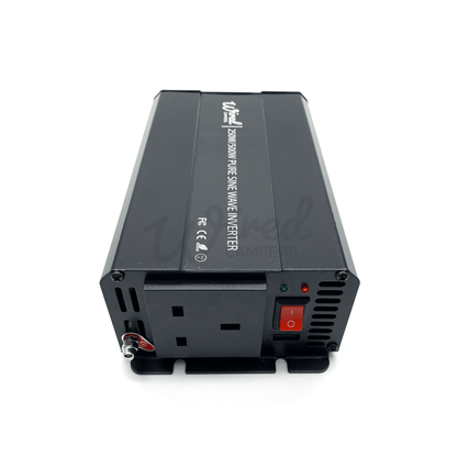 Wired Campers 250W Pure Sine Wave Mains Inverter - UK Socket - 12V/230V 50HZ - Wired Campers Limited