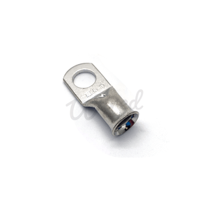 Wired Campers Limited 10mm 10 Pack - Copper Tube Crimp Ring Terminals 35mm² Cable Entry - 6mm/8mm/10mm/12mm Hole