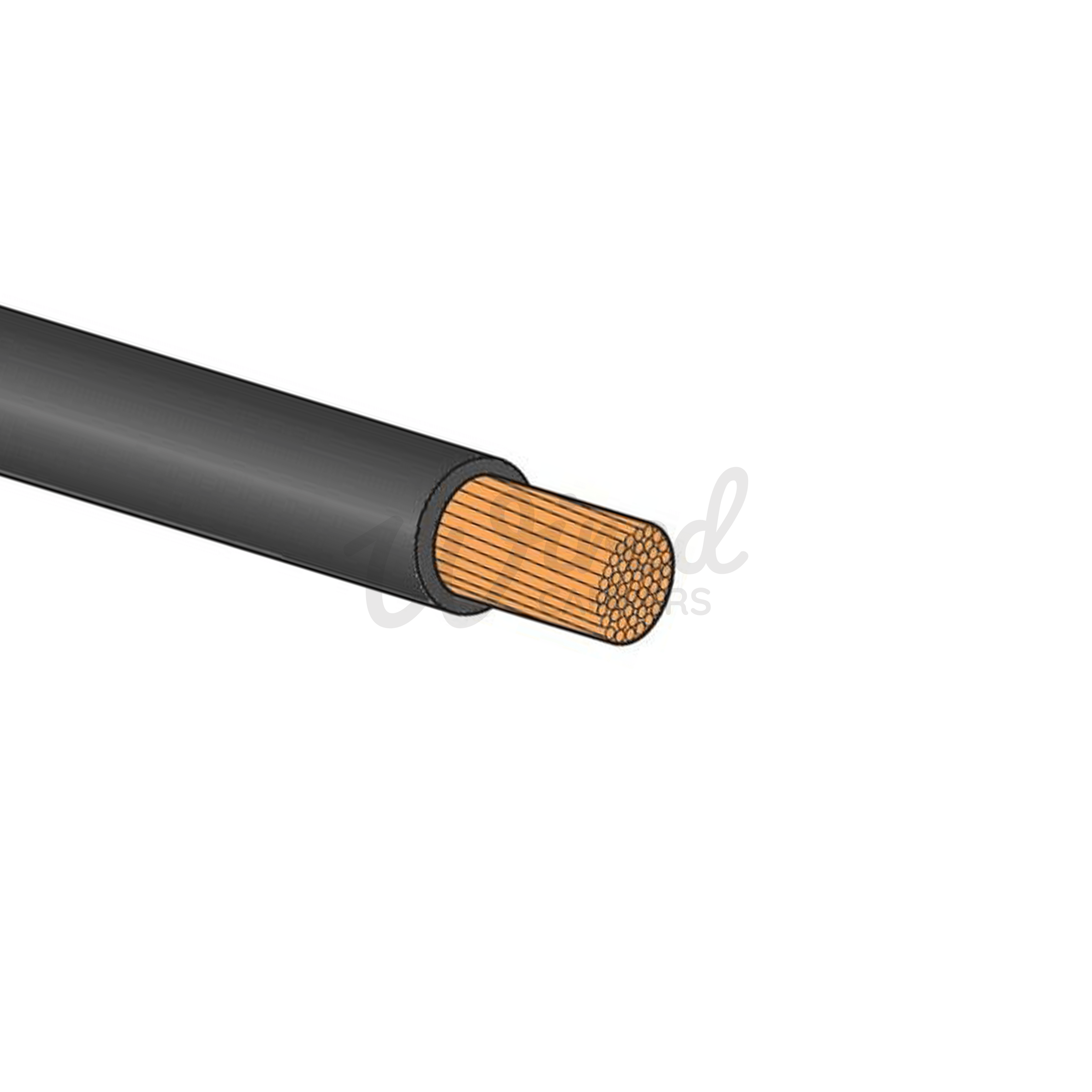 1 m – 16 mm² 110 A Hi-Flex-Batterie-/Schweiß-/Wechselrichter-Flexkabel – rot positiv