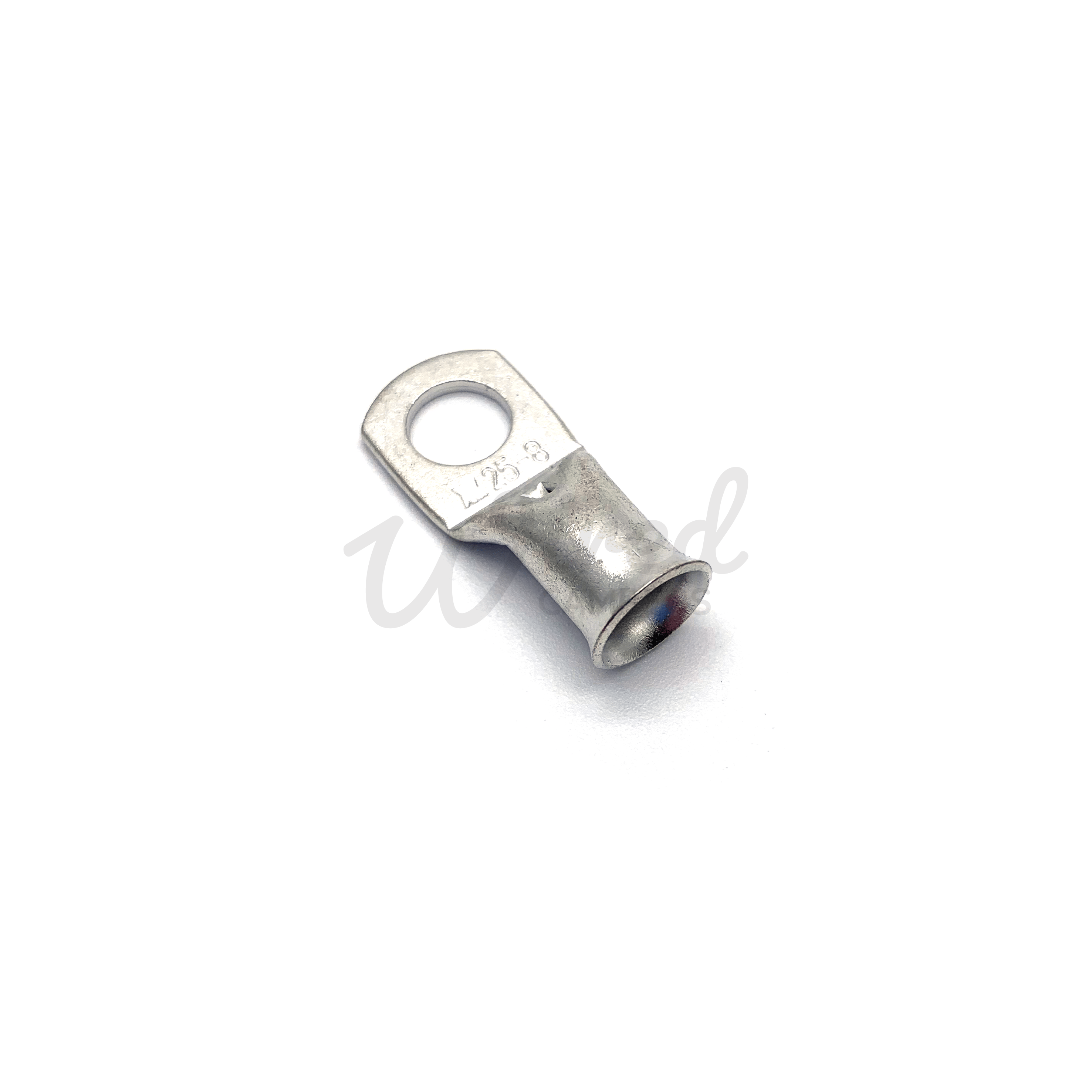 Wired Campers Limited 8mm 10 Pack - Copper Tube Crimp Ring Terminals 25mm² Cable Entry - 6mm/8mm/10mm/12mm Hole