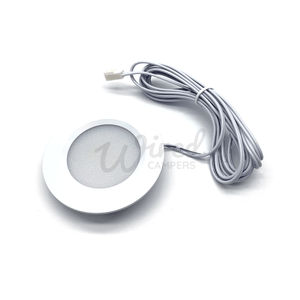 Wired Campers Limited Linkable White 12V DC Warm White LED SMD Ceiling Lights - Recess Mount